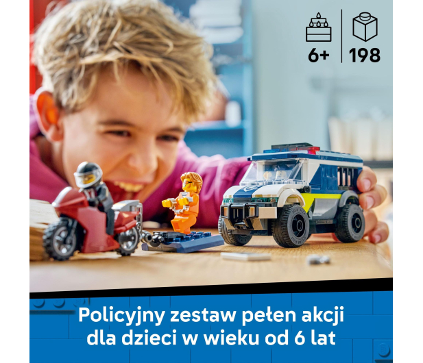 LEGO CITY 60479 Furgonetka policyjnego konwoju więziennego - 1473489 - zdjęcie 5
